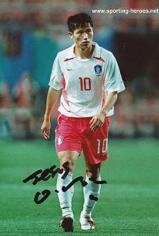 Lee Young Pyo  Südkorea  WM 2006  Fußball Autogramm Foto original signiert 