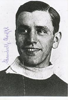 Rudolf Raftl † 1994  Österreich WM 1934   Fußball Autogramm Foto original signiert 