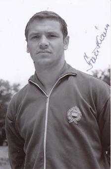 Karoly Fater † 2020 Ungarn Gold Olympia 1968  Fußball Autogramm Foto original signiert 