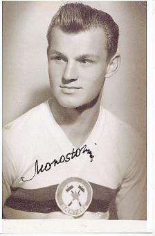 Tivadar Monostori † 2014 Ungarn WM 1958  Fußball Autogramm Foto original signiert 