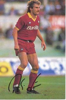 Rudi Völler   AS Rom  Fußball Autogrammkarte  original signiert 