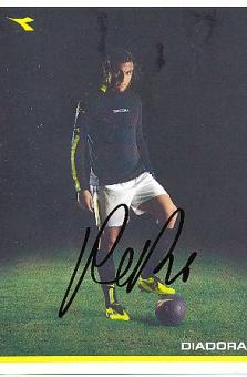 Christian Vieri  Italien   Fußball Autogrammkarte original signiert 