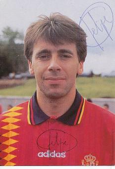 Felipe Minambres  Spanien  Fußball Autogrammkarte original signiert 