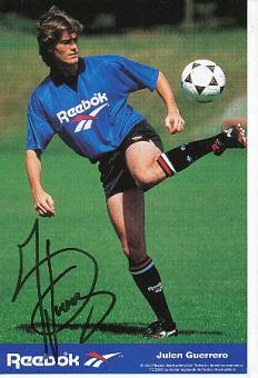 Julen Guerrero  Spanien Fußball Autogrammkarte original signiert 
