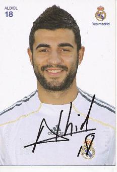 Raul Albiol   Real Madrid  Fußball Autogrammkarte original signiert 