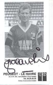 Graham Rix   Le Havre AC  Fußball Autogrammkarte original signiert 
