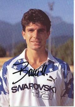 Michael Baur   FC Swarovski Tirol  Fußball Autogrammkarte original signiert 