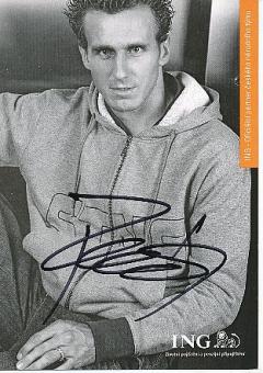 Karel Poborsky     Tschechien  Fußball Autogrammkarte original signiert 