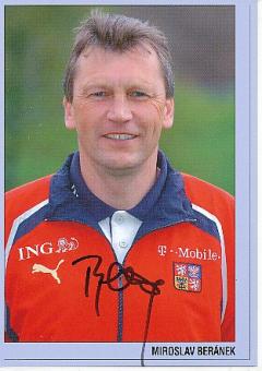 Miroslav Beranek   Tschechien  Fußball Autogrammkarte original signiert 