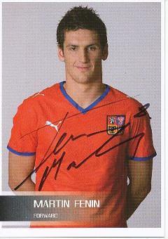 Martin Fenin  Tschechien  Fußball Autogrammkarte original signiert 