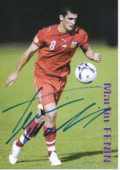 Martin Fenin  Tschechien  Fußball Autogrammkarte original signiert 