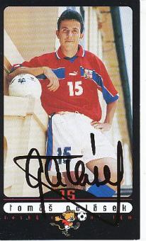 Tomas Galasek  Tschechien  Fußball Autogrammkarte original signiert 