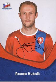 Roman Hubnik  Tschechien  Fußball Autogrammkarte original signiert 