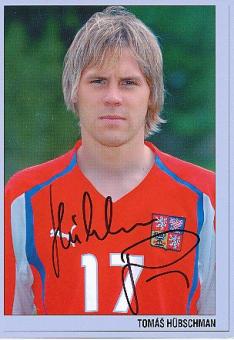 Tomas Hübschmann  Tschechien  Fußball Autogrammkarte original signiert 