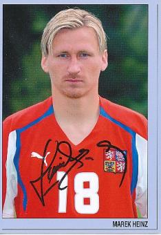 Marek Heinz  Tschechien  Fußball Autogrammkarte original signiert 