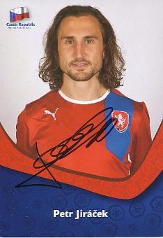 Petr Jiracek  Tschechien  Fußball Autogrammkarte original signiert 