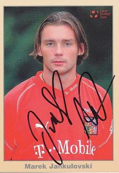 Marek Jankulovski  Tschechien  Fußball Autogrammkarte original signiert 