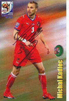 Michal Kadlec  Tschechien  Fußball Autogrammkarte original signiert 