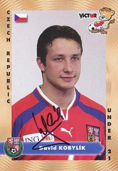 David Kobylik  Tschechien  Fußball Autogrammkarte original signiert 