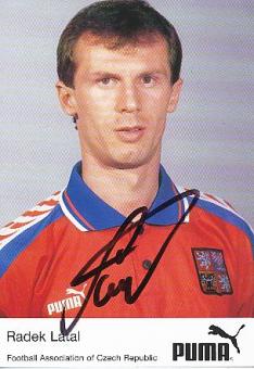 Radoslav Latal  Tschechien  Fußball Autogrammkarte original signiert 
