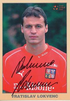 Vratislav Lokvenc  Tschechien  Fußball Autogrammkarte original signiert 