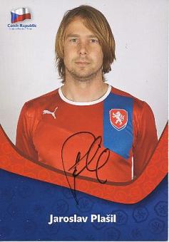 Jaroslav Plasil  Tschechien  Fußball Autogrammkarte original signiert 