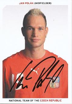 Jan Polak  Tschechien  Fußball Autogrammkarte original signiert 