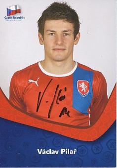 Vaclav Pilar  Tschechien  Fußball Autogrammkarte original signiert 