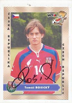 Tomas Rosicky  Tschechien  Fußball Autogrammkarte original signiert 
