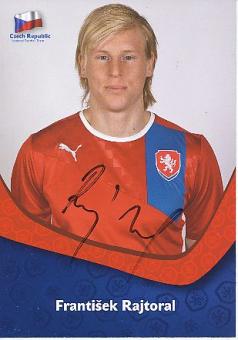 Frantisek Rajtoral † 2017  Tschechien  Fußball Autogrammkarte original signiert 