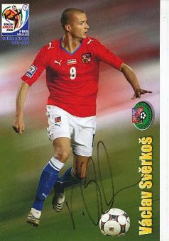 Vaclav Sverkos  Tschechien  Fußball Autogrammkarte original signiert 