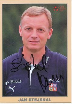 Jan Stejskal   Tschechien  Fußball Autogrammkarte original signiert 