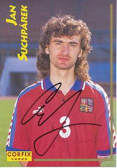 Jan Suchoparek   Tschechien  Fußball Autogrammkarte original signiert 
