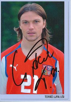 Tomas Ujfalusi   Tschechien  Fußball Autogrammkarte original signiert 