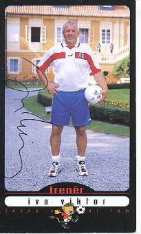 Ivo Viktor   Tschechien  Fußball Autogrammkarte original signiert 
