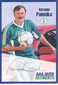Antonin Panenka  FC Bohemians Prag & Tschechien Europameister EM 1976  Fußball Autogrammkarte  original signiert 