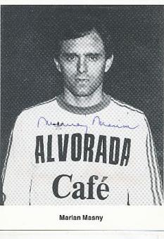 Marian Masny  Tschechien Europameister EM 1976  Fußball Autogrammkarte  original signiert 
