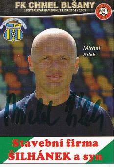 Michal Bilek  FK Chmel Blšany  Fußball Autogrammkarte  original signiert 
