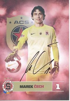 Marek Cech  Sparta Prag   Fußball Autogrammkarte original signiert 