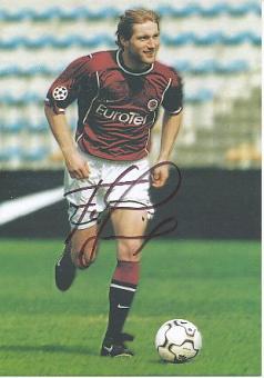 Milan Fukal  Sparta Prag   Fußball Autogrammkarte original signiert 