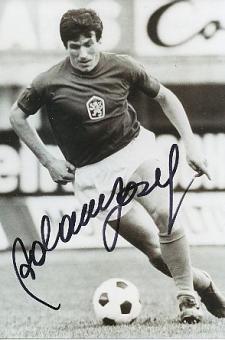Jozef Adamec † 2018   CSSR WM 1962  Fußball Autogramm Foto  original signiert 