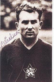 Arnost Pazdera † 2021  CSSR WM 1954  Fußball Autogramm Foto  original signiert 
