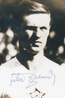 Titus Bubernik † 2022  CSSR WM 1958  Fußball Autogramm Foto  original signiert 