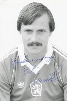 Petr Janecka  Tschechien  WM 1982  Fußball Autogramm Foto  original signiert 