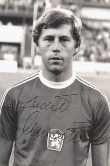 Ludek Macela † 2016  Tschechien Gold Olympia 1980  Fußball Autogramm Foto  original signiert 