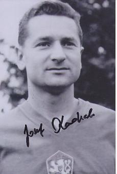 Josef Kadraba † 2019 CSSR WM 1962  Fußball Autogramm Foto  original signiert 