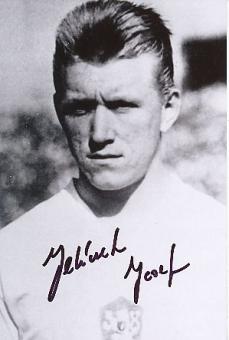 Josef Jelínek  CSSR WM 1962  Fußball Autogramm Foto  original signiert 