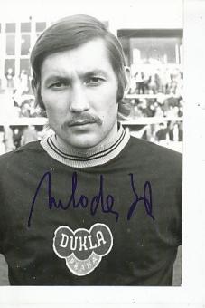 Zdenek Nehoda   Dukla Prag &  Tschechien Europameister  EM 1976 Fußball Autogramm Foto  original signiert 