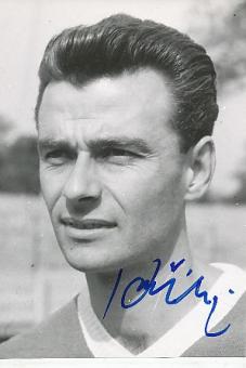 Ladislav Kacani † 2018  CSSR WM 1954  Fußball Autogramm Foto  original signiert 