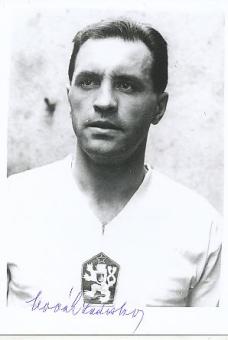 Ladislav Novak † 2011  CSSR  WM 1954  Fußball Autogramm Foto  original signiert 